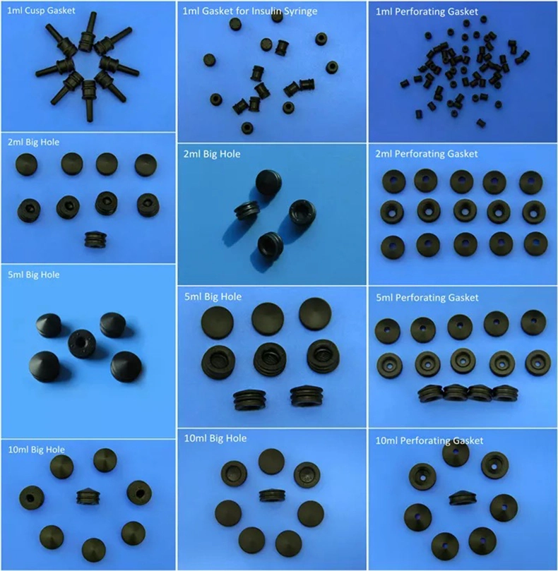 Plastic Injection Mold for Syringe Gasket Mould